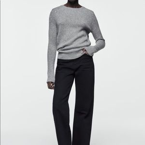 Zara cashmere grey sweater